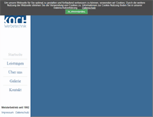 Tablet Screenshot of koch-werbetechnik.com